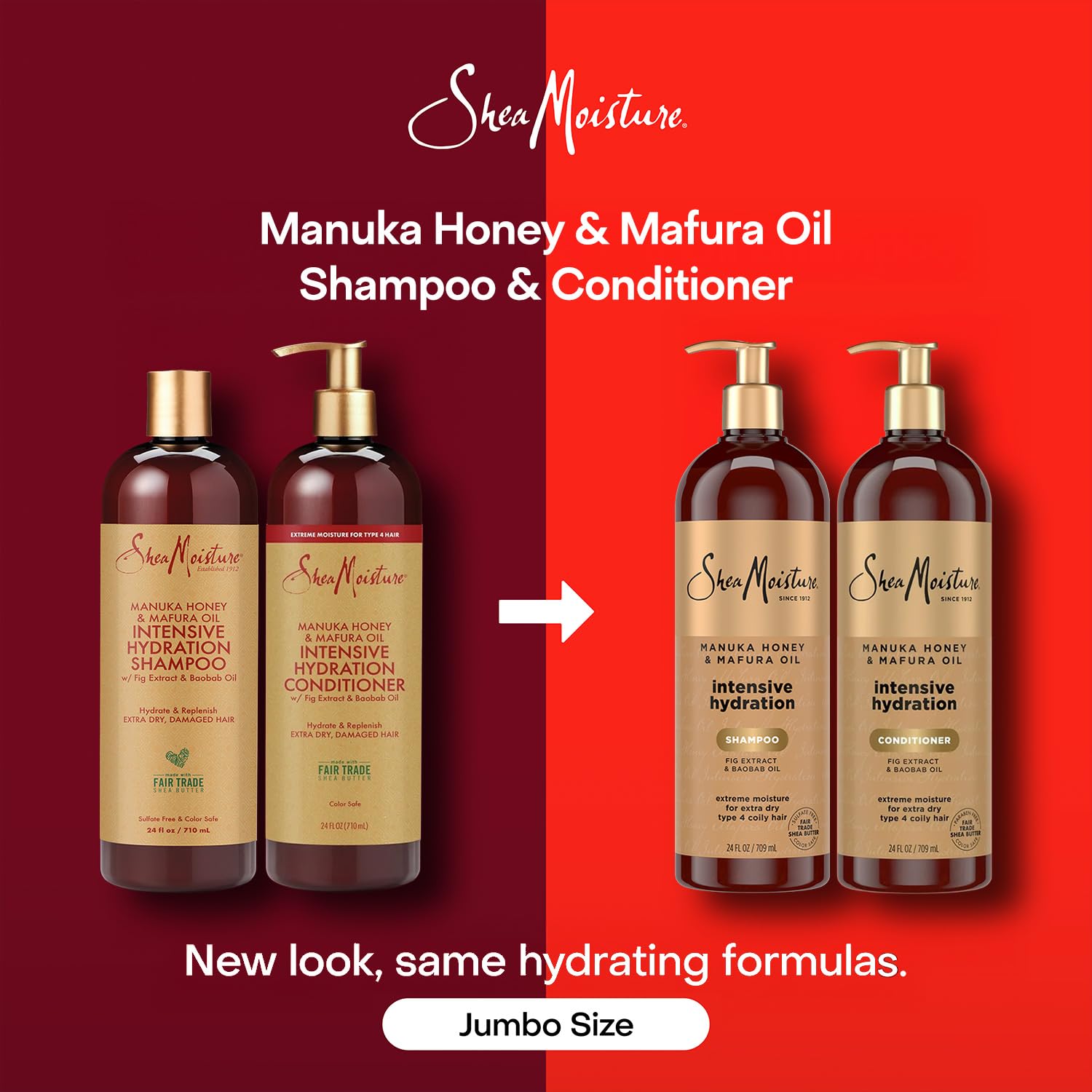 Sheamoisture manuka honey close-up highlighting nourishing honey