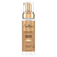 SheaMoisture Wrap & Set Mousse, textura ligera para peinado suave y flexible.