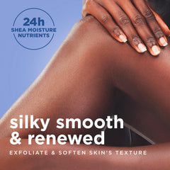 Manuka Honey Oatmeal bar soap applied to skin reveals smoother texture.
