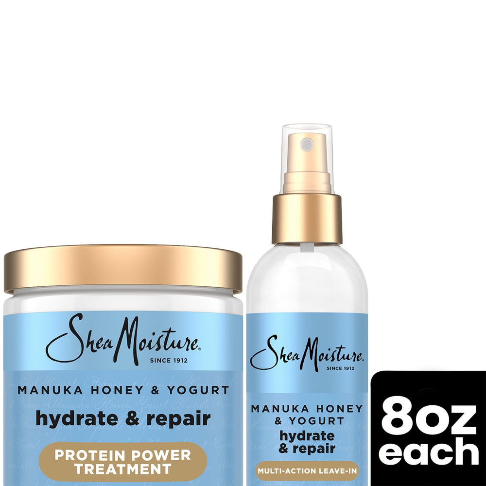 Aromatherapy-inspired fragrance from essential oil blend in SheaMoisture bottle.