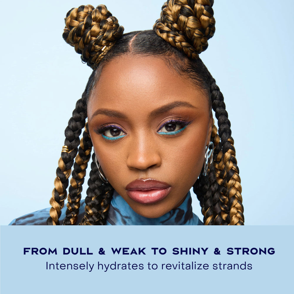 Dispense mechanism of SheaMoisture conditioner enables smooth application and even coating.