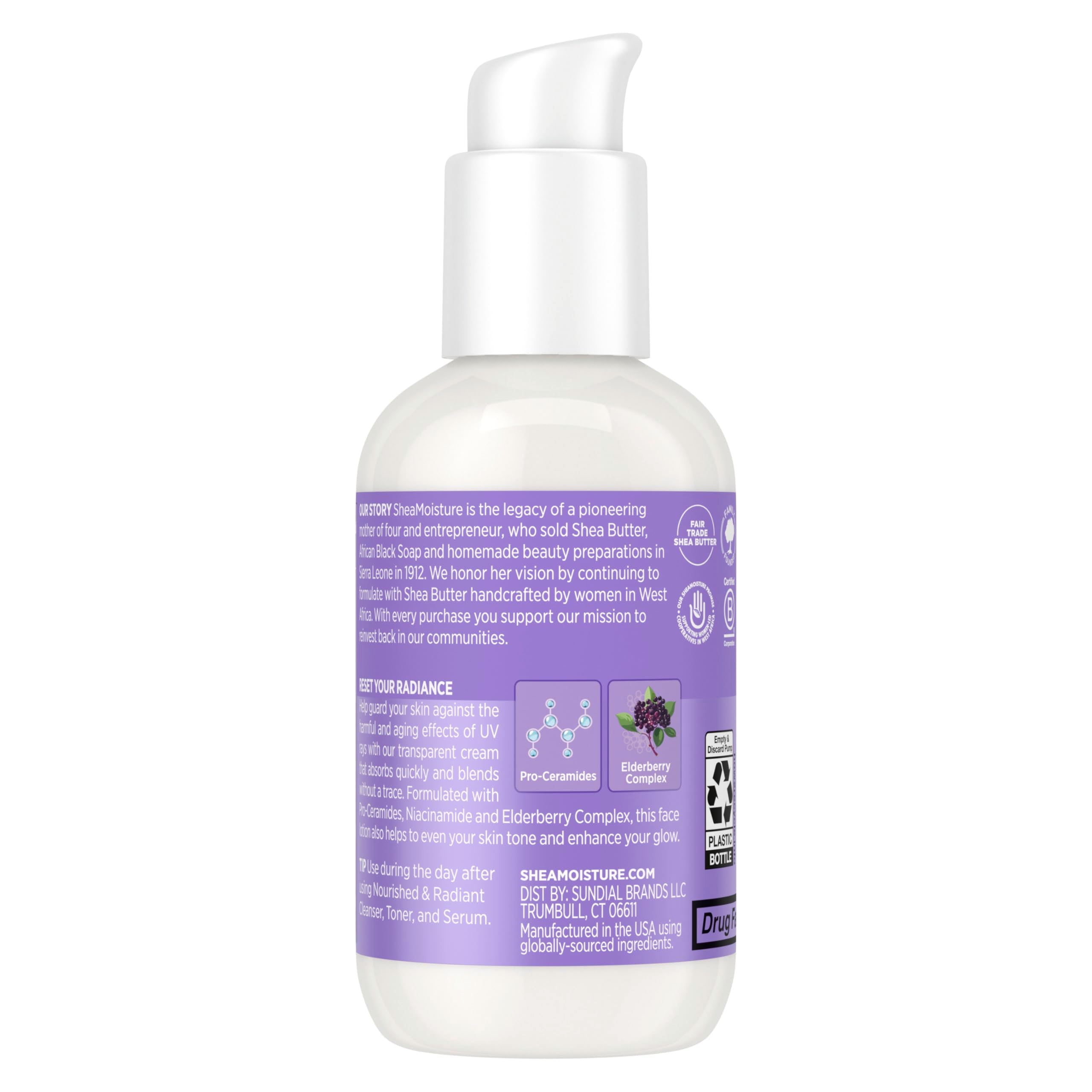 SheaMoisture Melanin Care absorcion-rapida en rostro