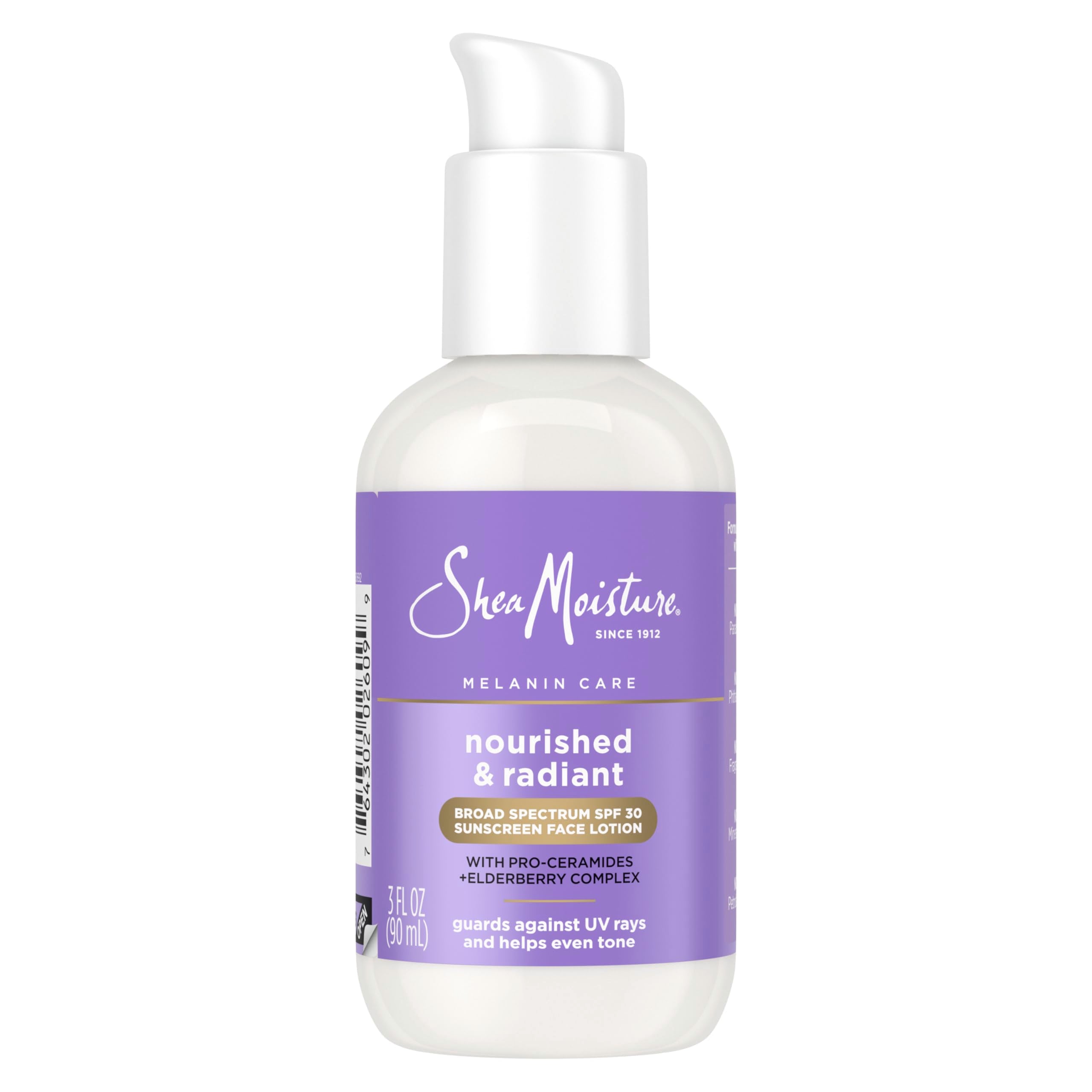 SheaMoisture Melanin Care crema-proteccion-spf30 para rostro