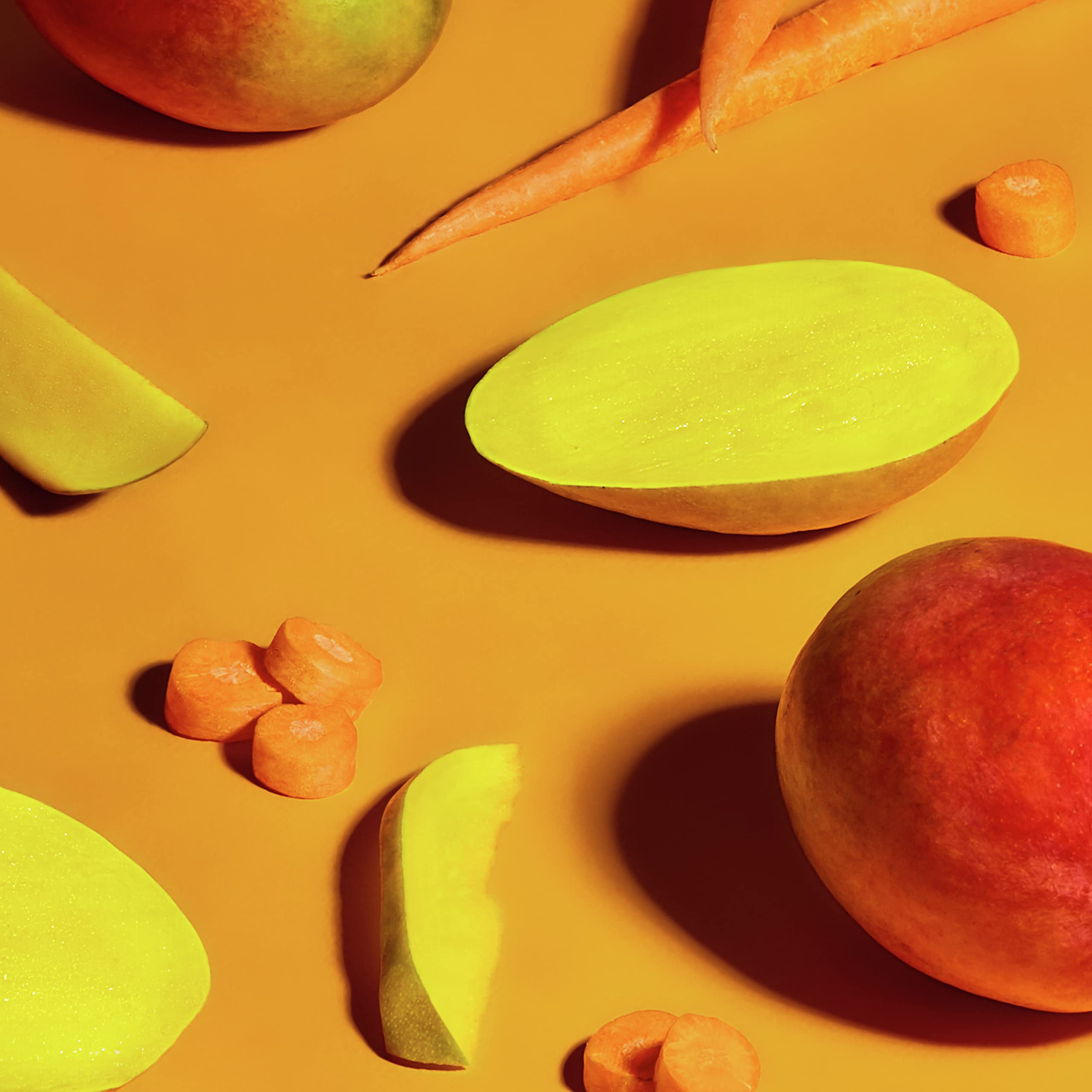 Cuidado diario con Mango y Zanahoria para cabello infantil