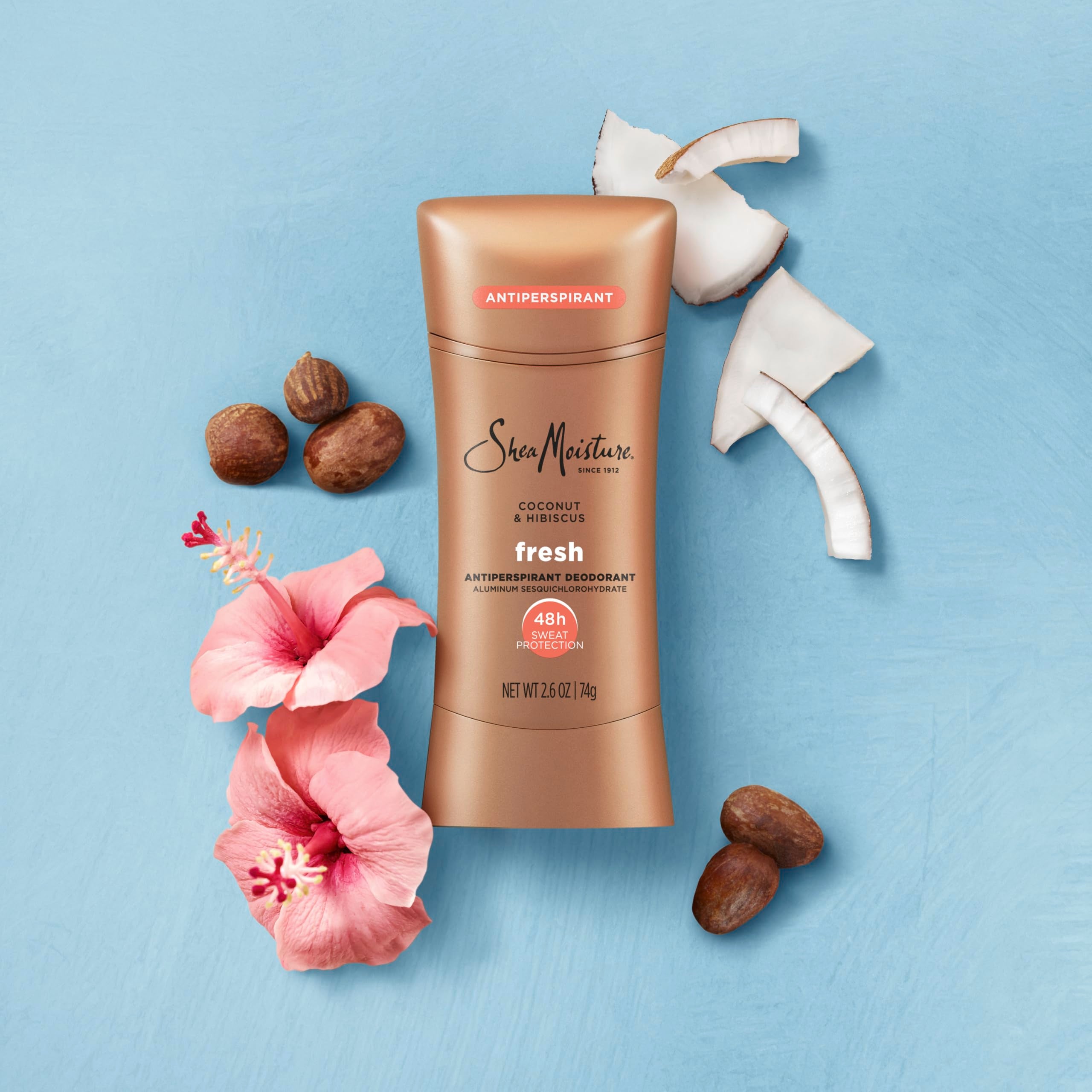 Sheamoisture no parabens mineral oil formula for a clean feel.
