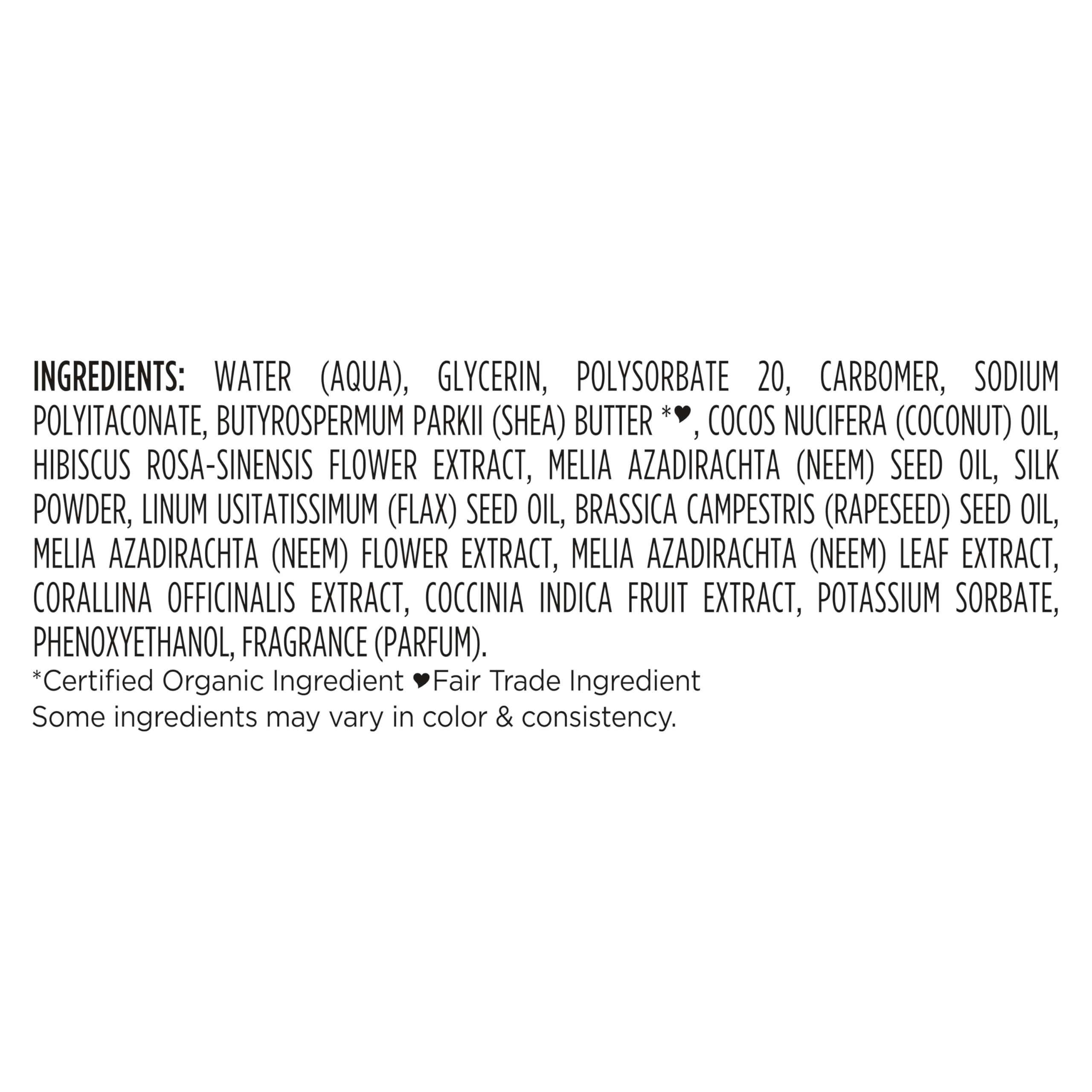SheaMoisture paraben-free formula supports clean beauty choices.
