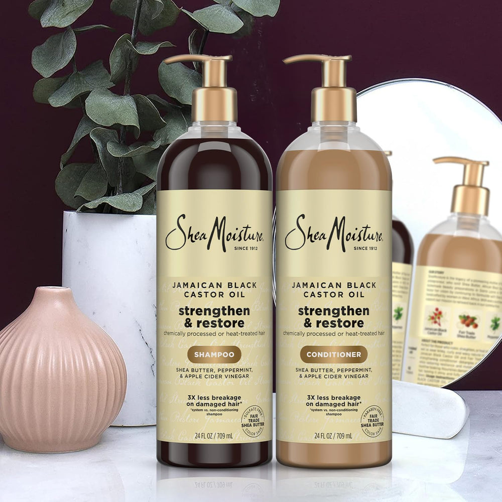 Sheamoisture peppermint-infused formula; cooling scalp refresh that feels soothing.