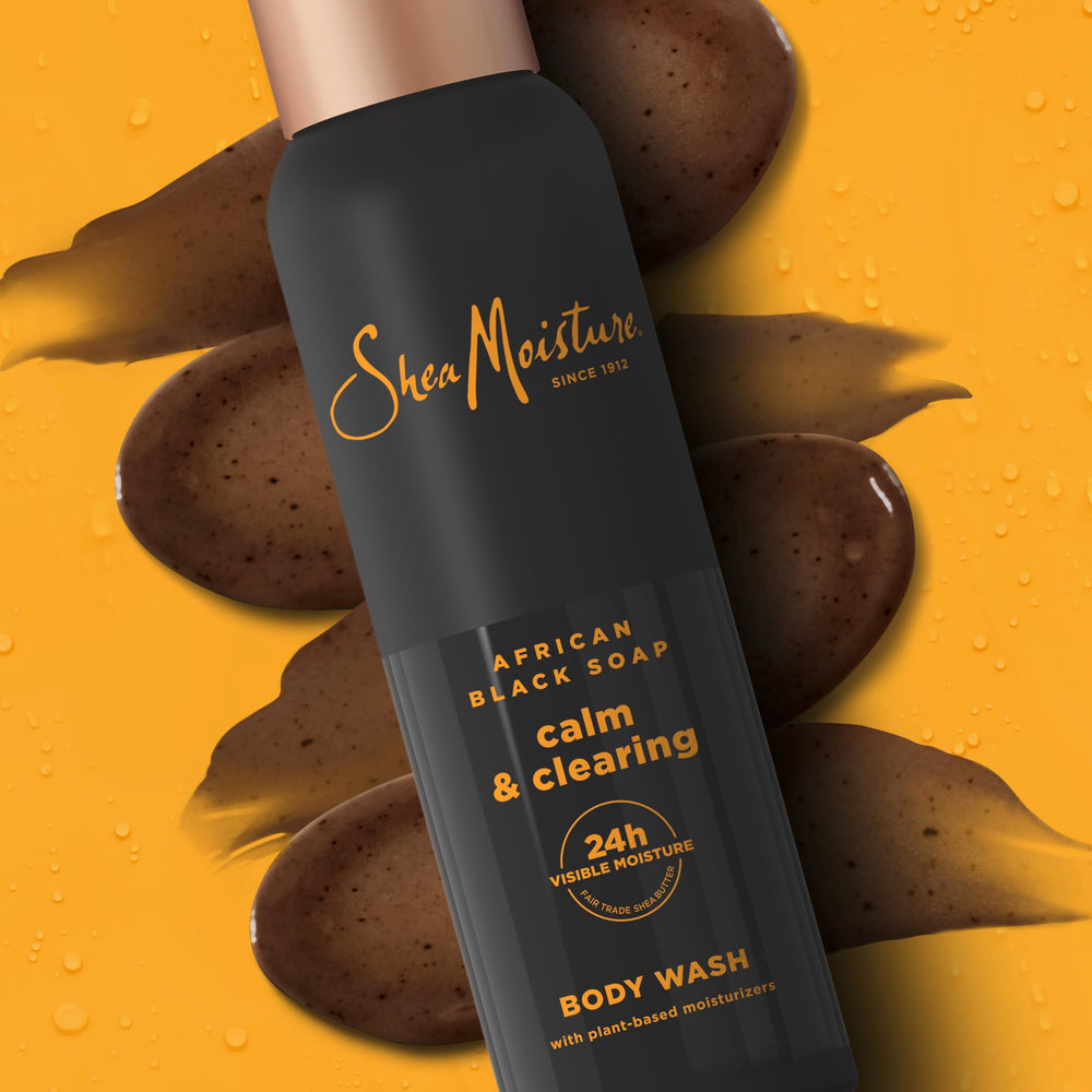 Piel suave e hidratada después de la limpieza con SheaMoisture.