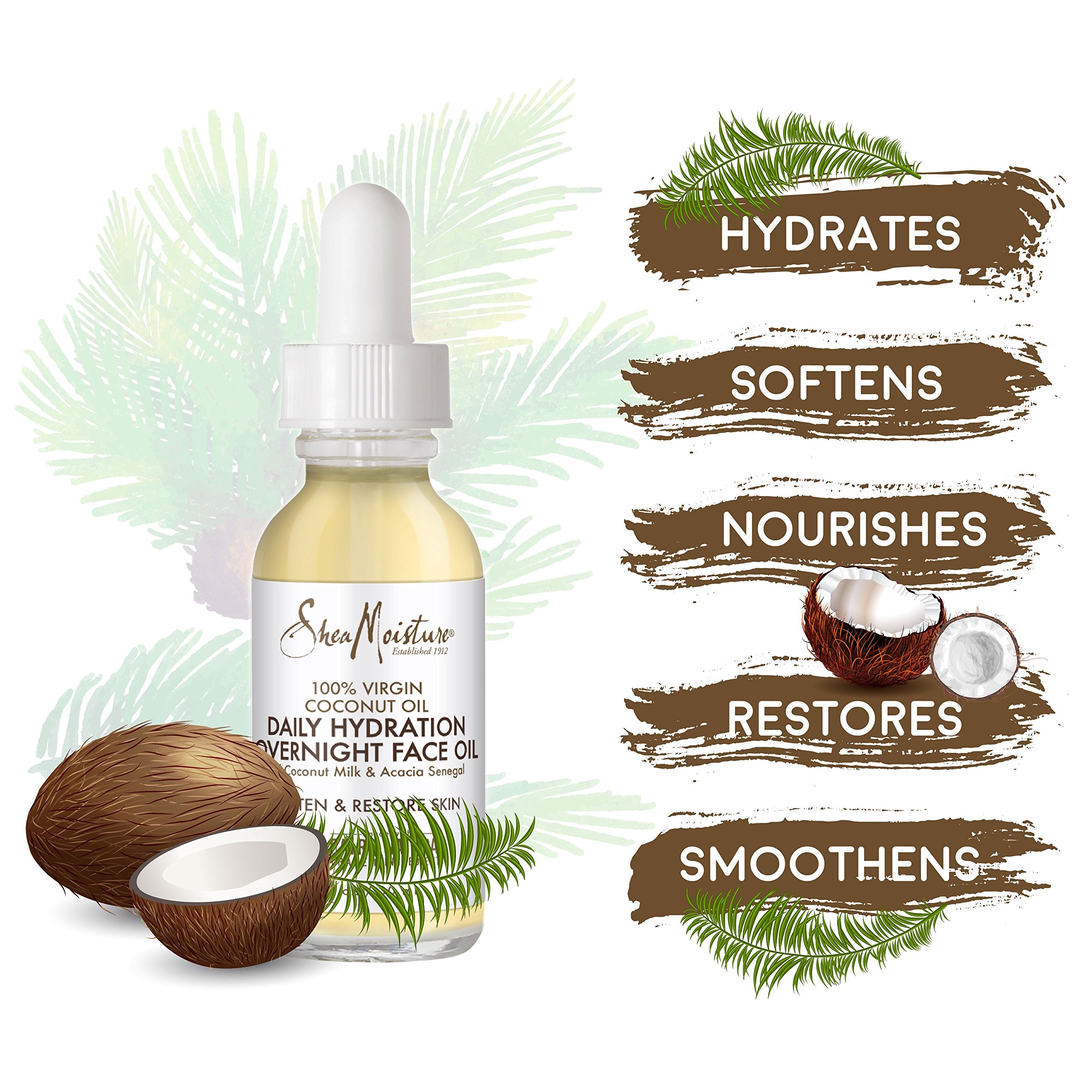 Presentación del producto SheaMoisture, envase compacto para uso diario.