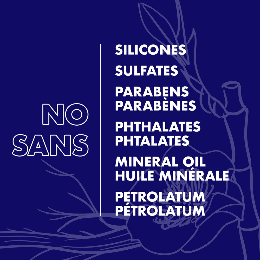 Fórmula libre de parabenos, sulfatos y aceite mineral.