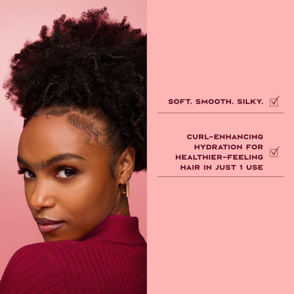 SheaMoisture: proteina de seda para brillo y suavidad.