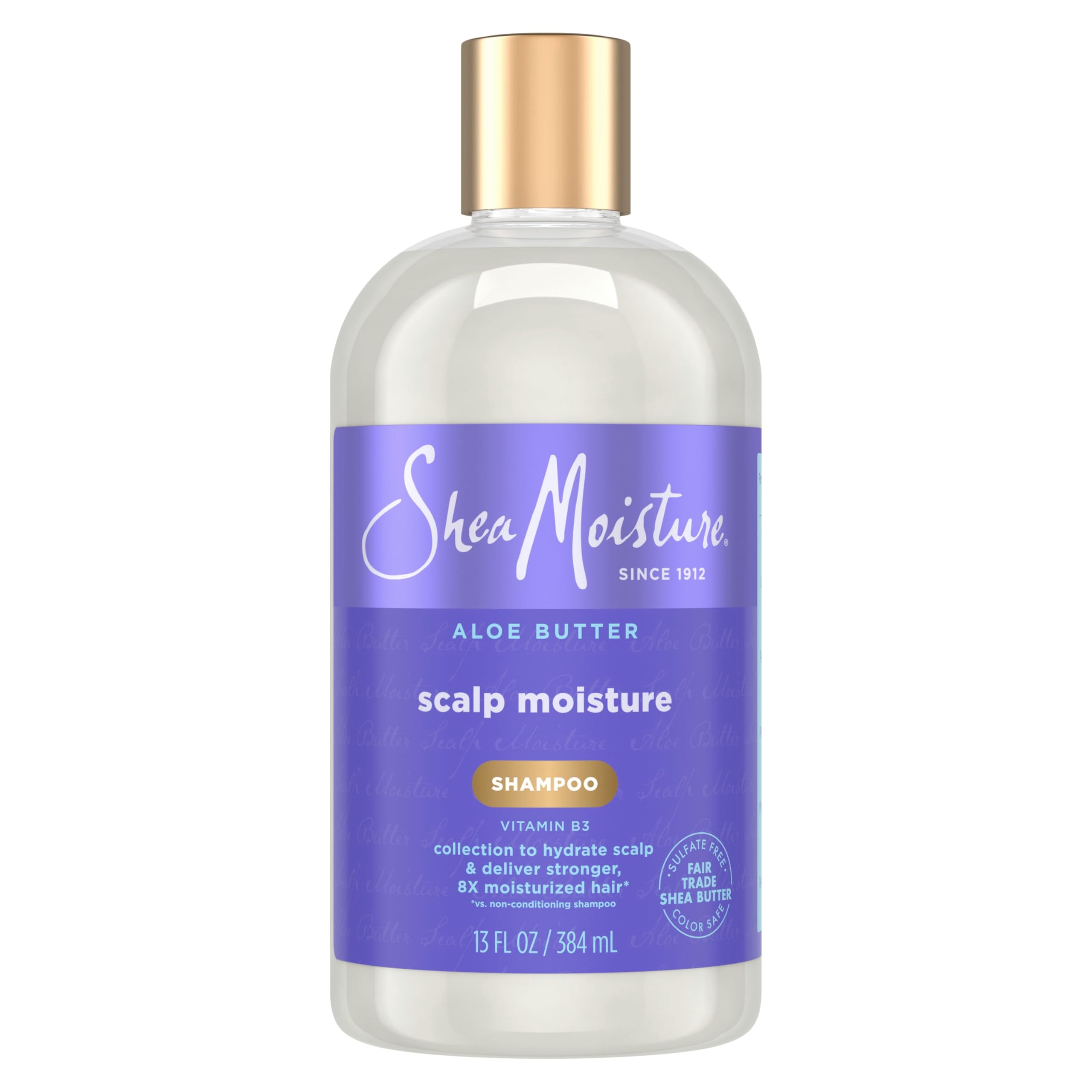 SheaMoisture Shampoo Cuero Cabelludo Aloe Manteca: hidratación suave para cuero cabelludo sensible.