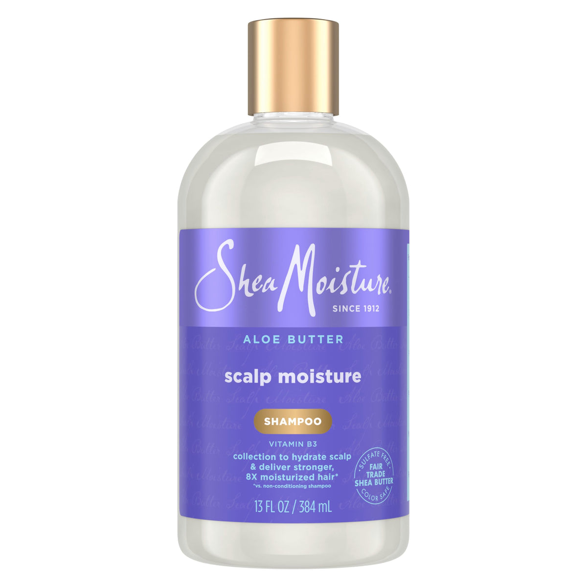 SheaMoisture Shampoo Cuero Cabelludo Aloe Manteca: hidratación suave para cuero cabelludo sensible.