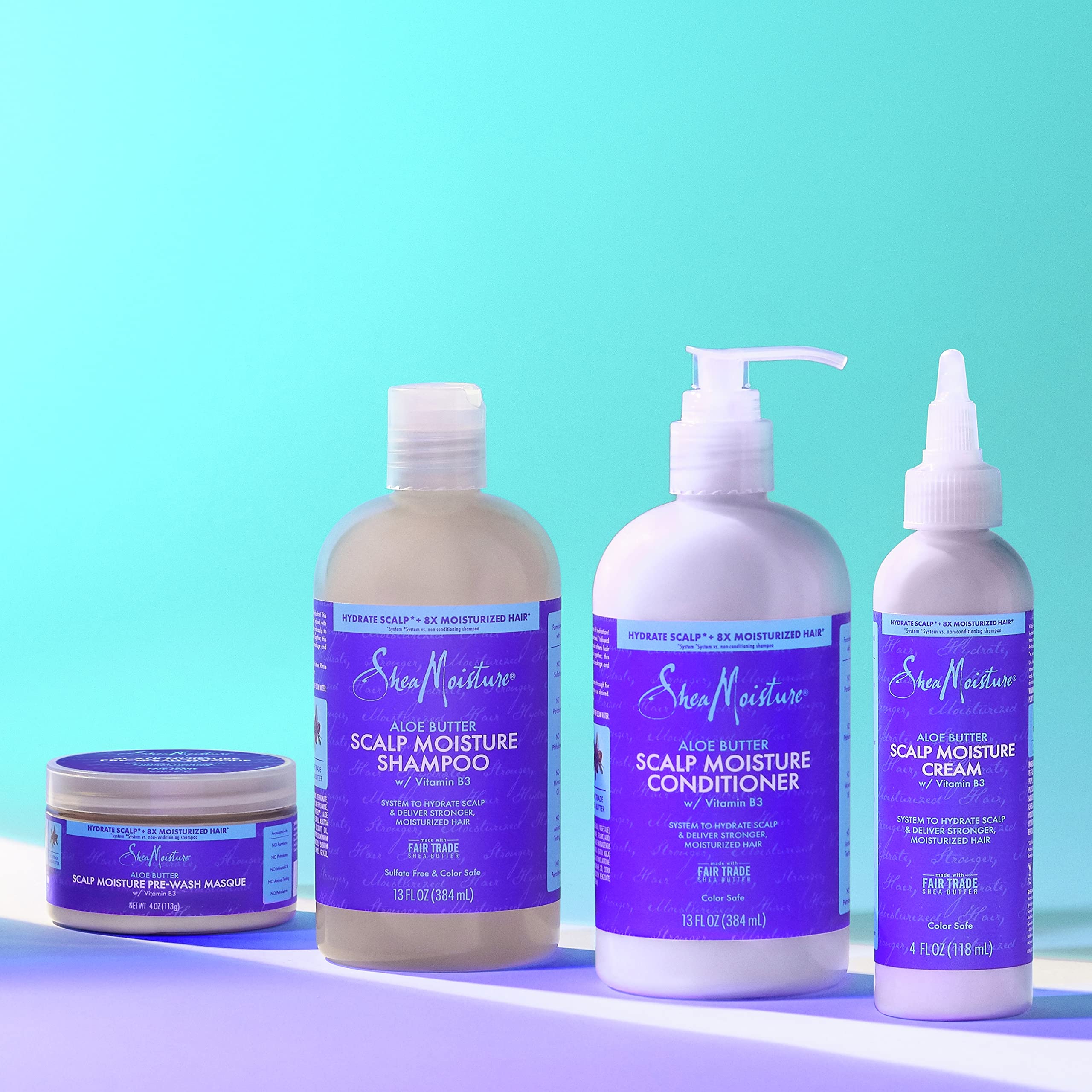 SheaMoisture Shampoo cuero cabelludo sano: apoyo a un cuero cabelludo equilibrado.
