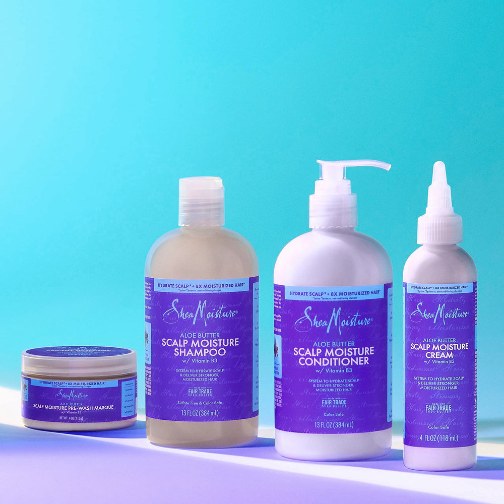 SheaMoisture Shampoo cuero cabelludo sano: apoyo a un cuero cabelludo equilibrado.