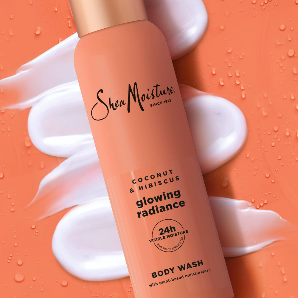 Fair trade Shea Butter emulsion droplets for even coverage in SheaMoisture wash