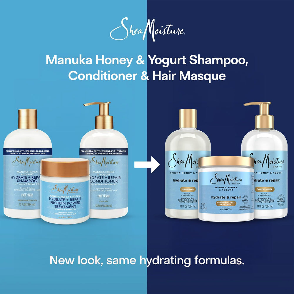 Sheamoisture Shea Butter ingredient panel indicating clean, silicone-free formula