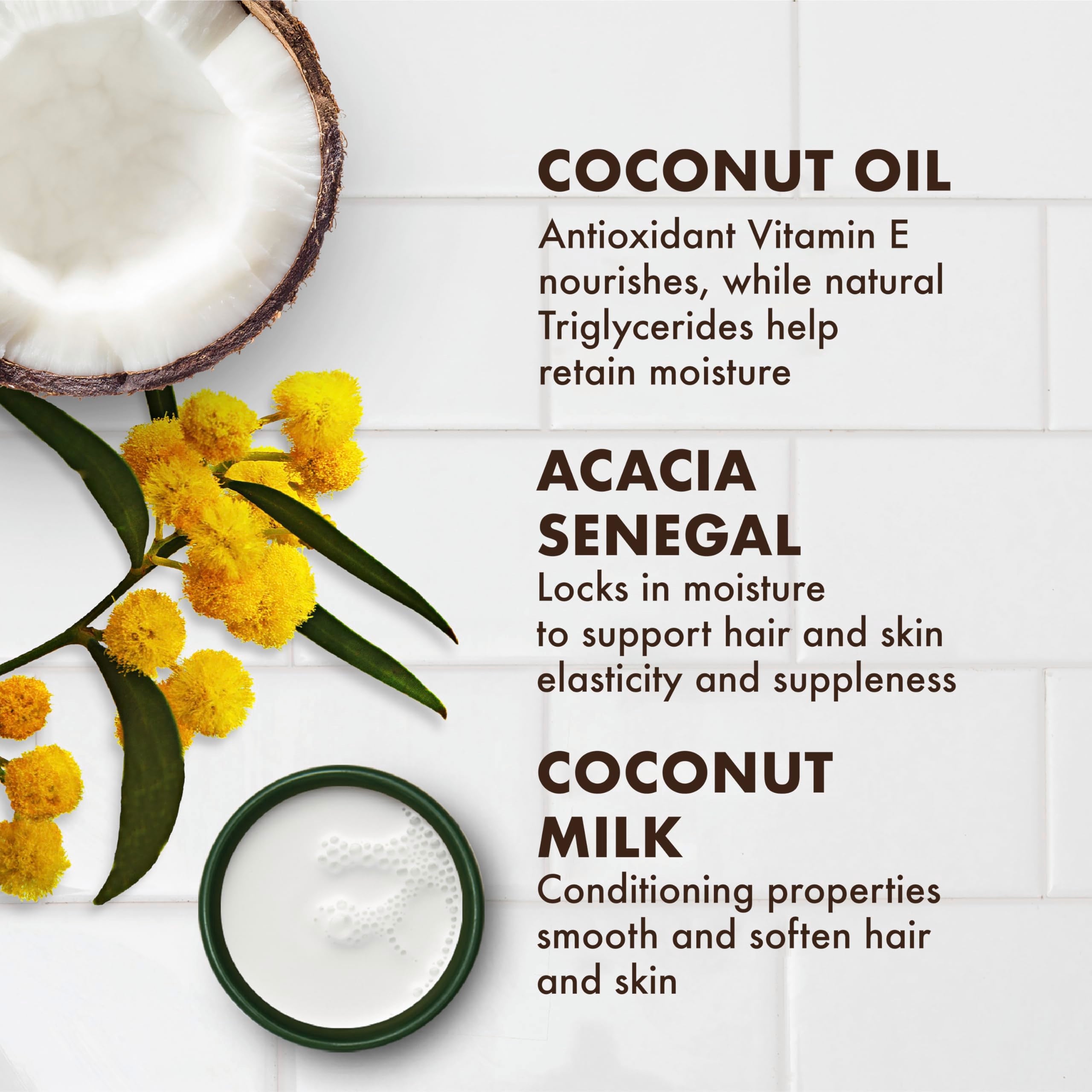 SheaMoisture sin aceites minerales y sulfatos.