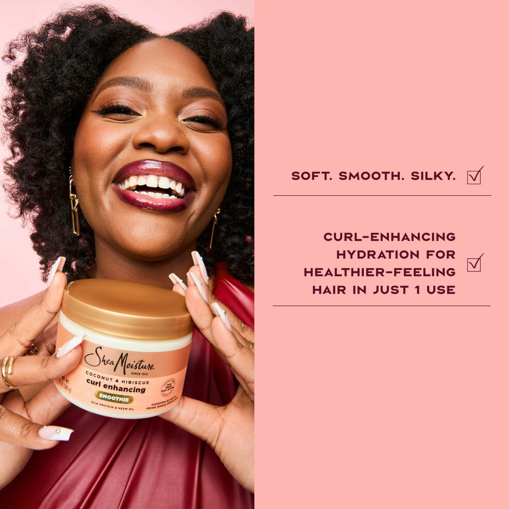 Neem y aceites en SheaMoisture Smoothie para brillo