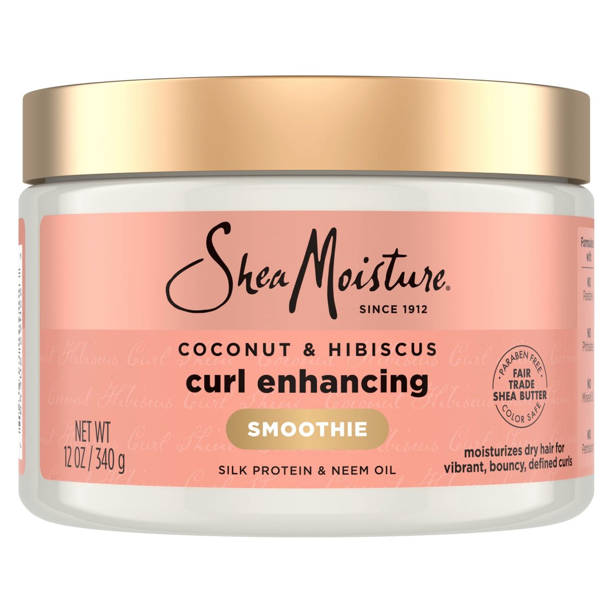SheaMoisture Smoothie crema para rizos definición y brillo en cabello grueso