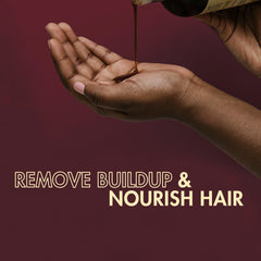Front view of the SheaMoisture bundle for nourished curls.
