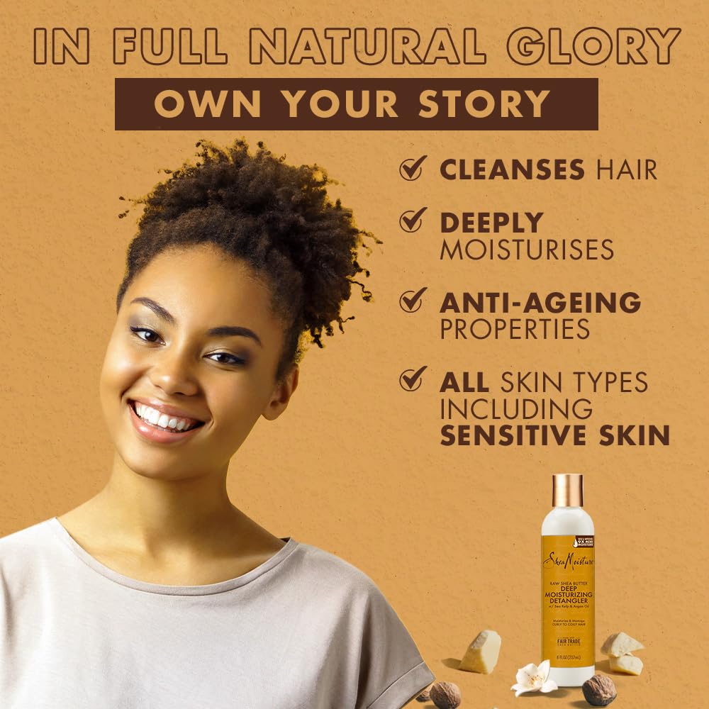 Cruelty-free SheaMoisture formula emphasizes ethical hair care