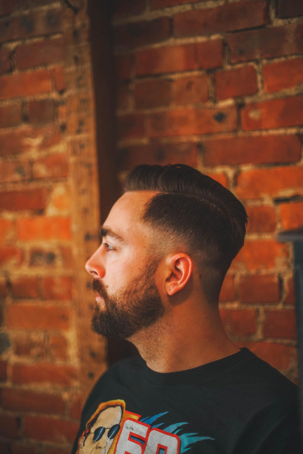 Travel-friendly 3.4oz jar of Shear Revival American Gardens Clay Pomade ready for on-the-go styling
