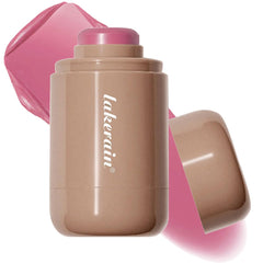 SHEEYOON Cream Blush Stick bright pink application for natural color