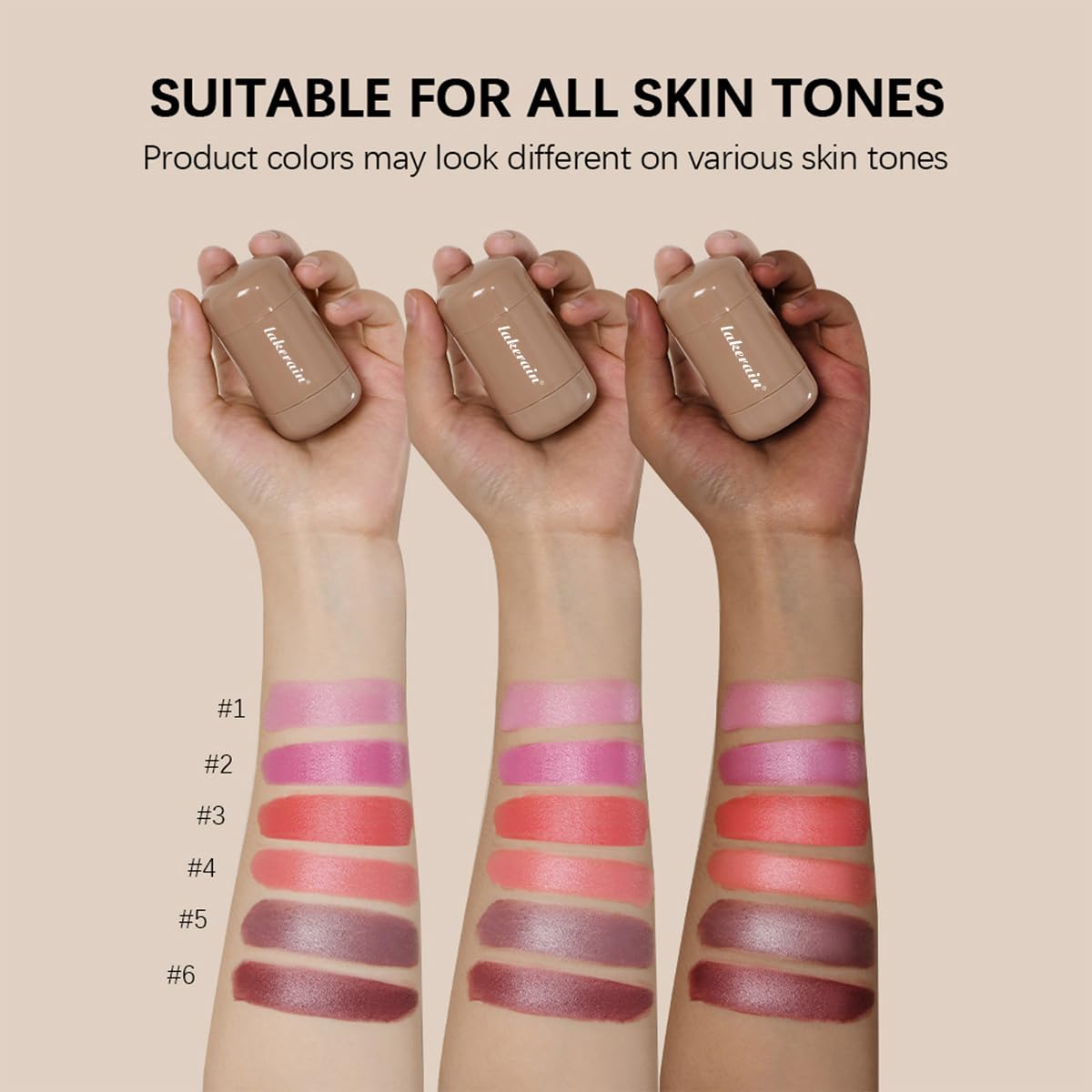 SHEEYOON Cream Blush Stick multiuse for cheeks eyes lips.