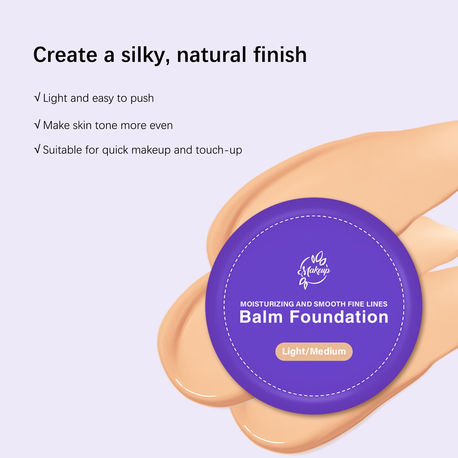 Sheghy Balm Foundation provides up to 8 hours of hydration.