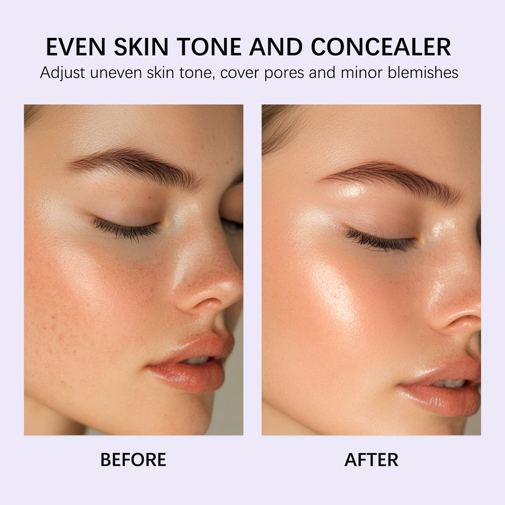 Sheghy Balm Foundation vegan formula is gentle for sensitive skin.