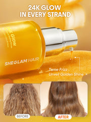 Aceite ligero que no deja grasa en SHEGLAM 24K Glow.