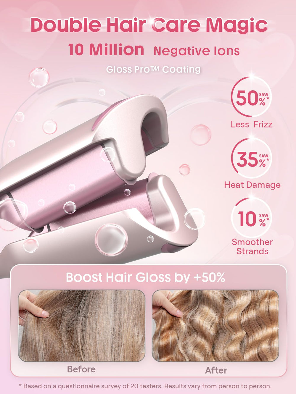 SHEGLAM anti-scald design enhances safe styling during heat sessions.
