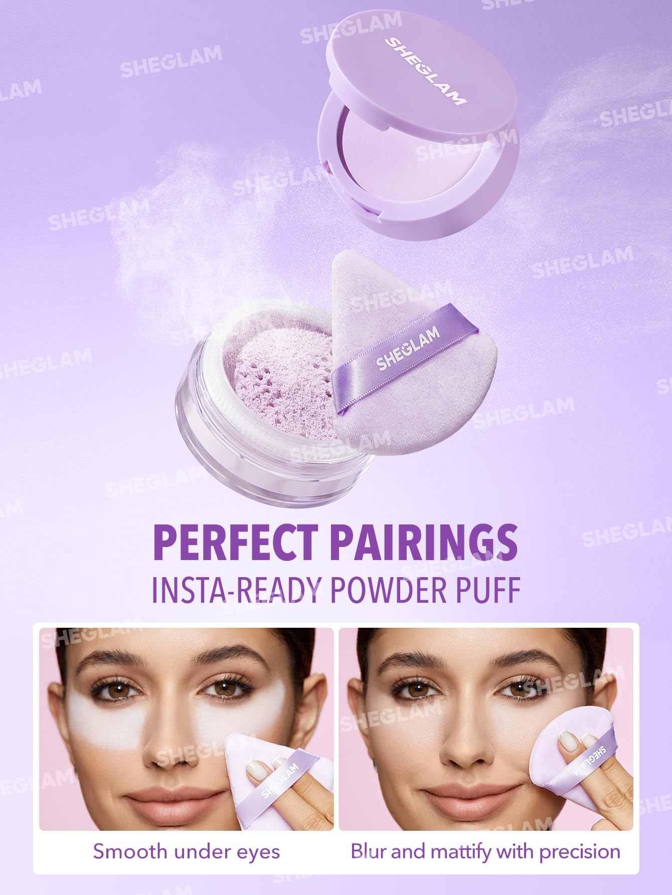 SHEGLAM Aplicación precisa para un look pulido