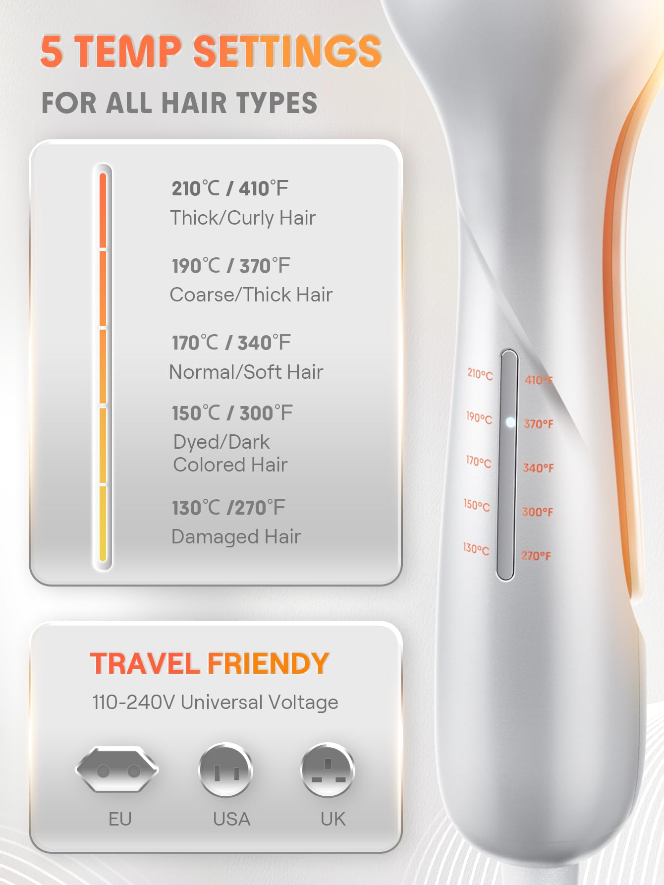 SHEGLAM Beach Babe Waver ideal for long hair delivering quick waves.