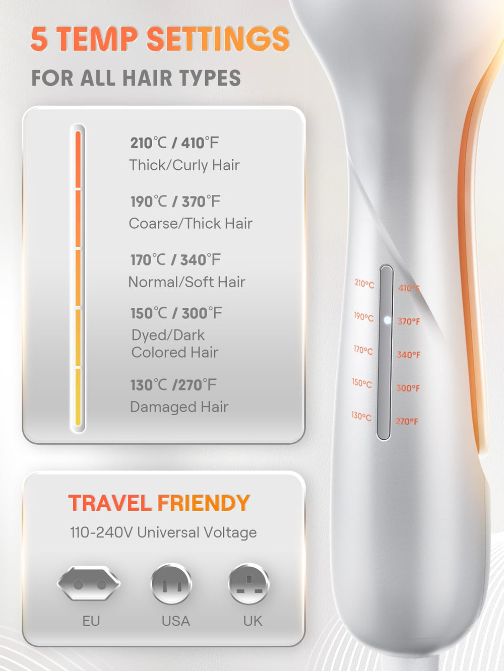 SHEGLAM Beach Babe Waver ideal for long hair delivering quick waves.