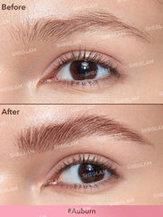 SHEGLAM Brow-Fection matte liquid delivers subtle, realistic brow color.