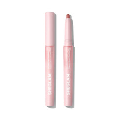 SHEGLAM Cloudline Blur Lip Liner Petal Flush with closed cap shows a soft, airbrushed edge.