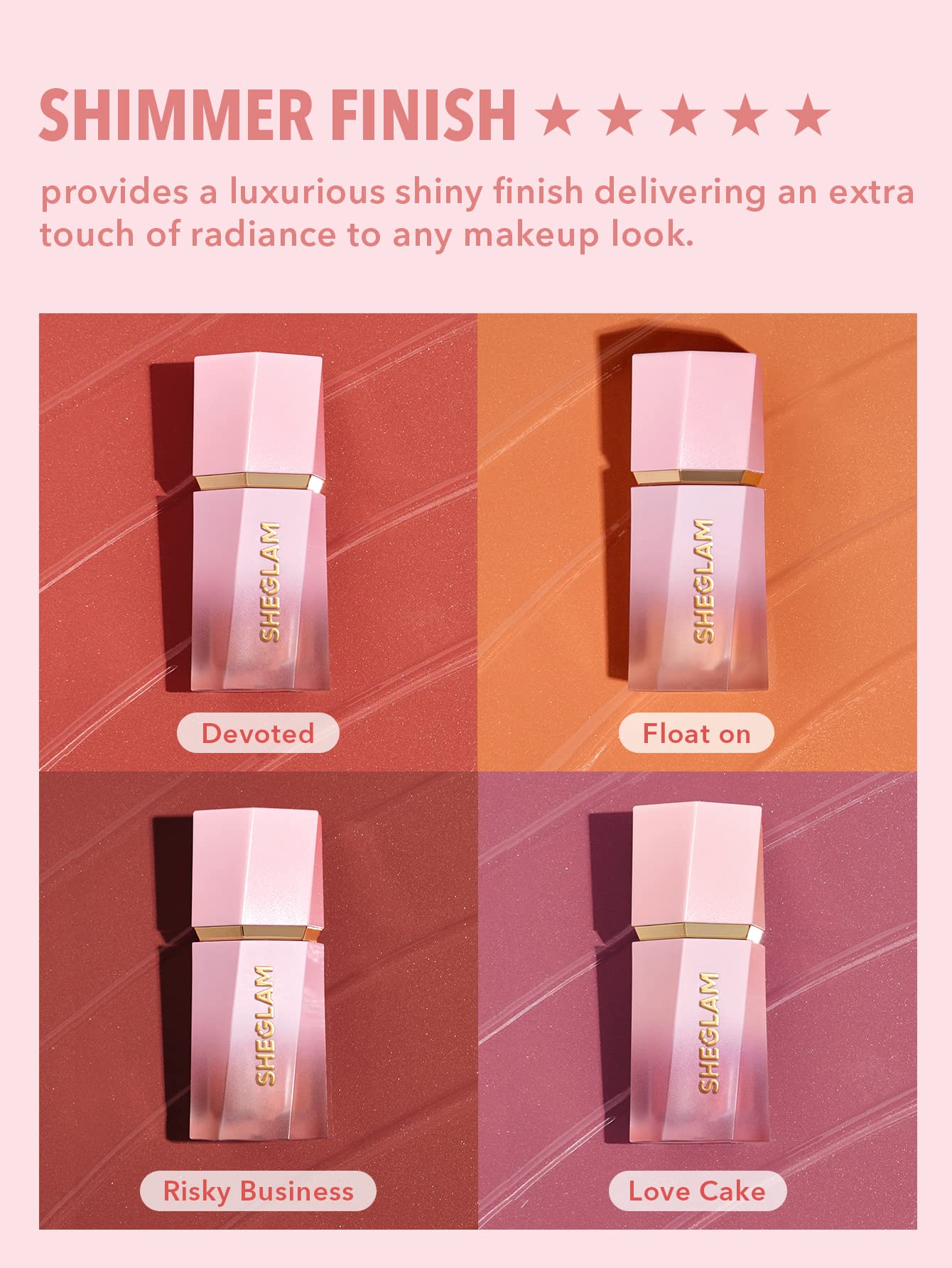 SHEGLAM Color Bloom Dayglow built-in applicator on blush for quick touch-ups.