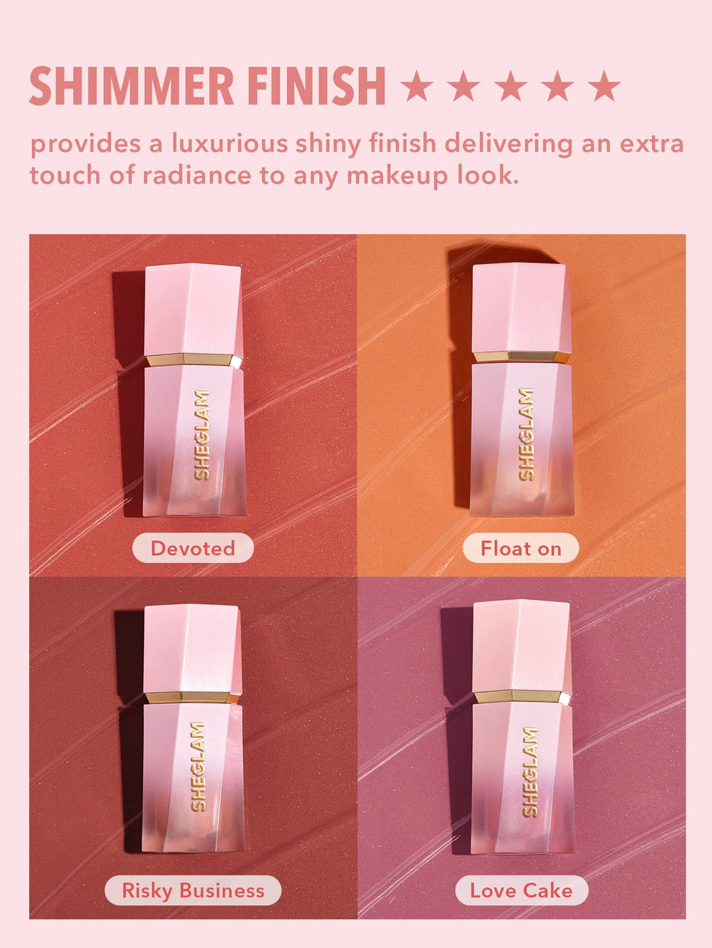 SHEGLAM Color Bloom Dayglow built-in applicator on blush for quick touch-ups.