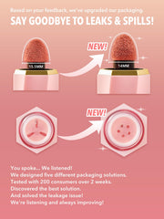 SHEGLAM Color Bloom application tip with built in applicator.
