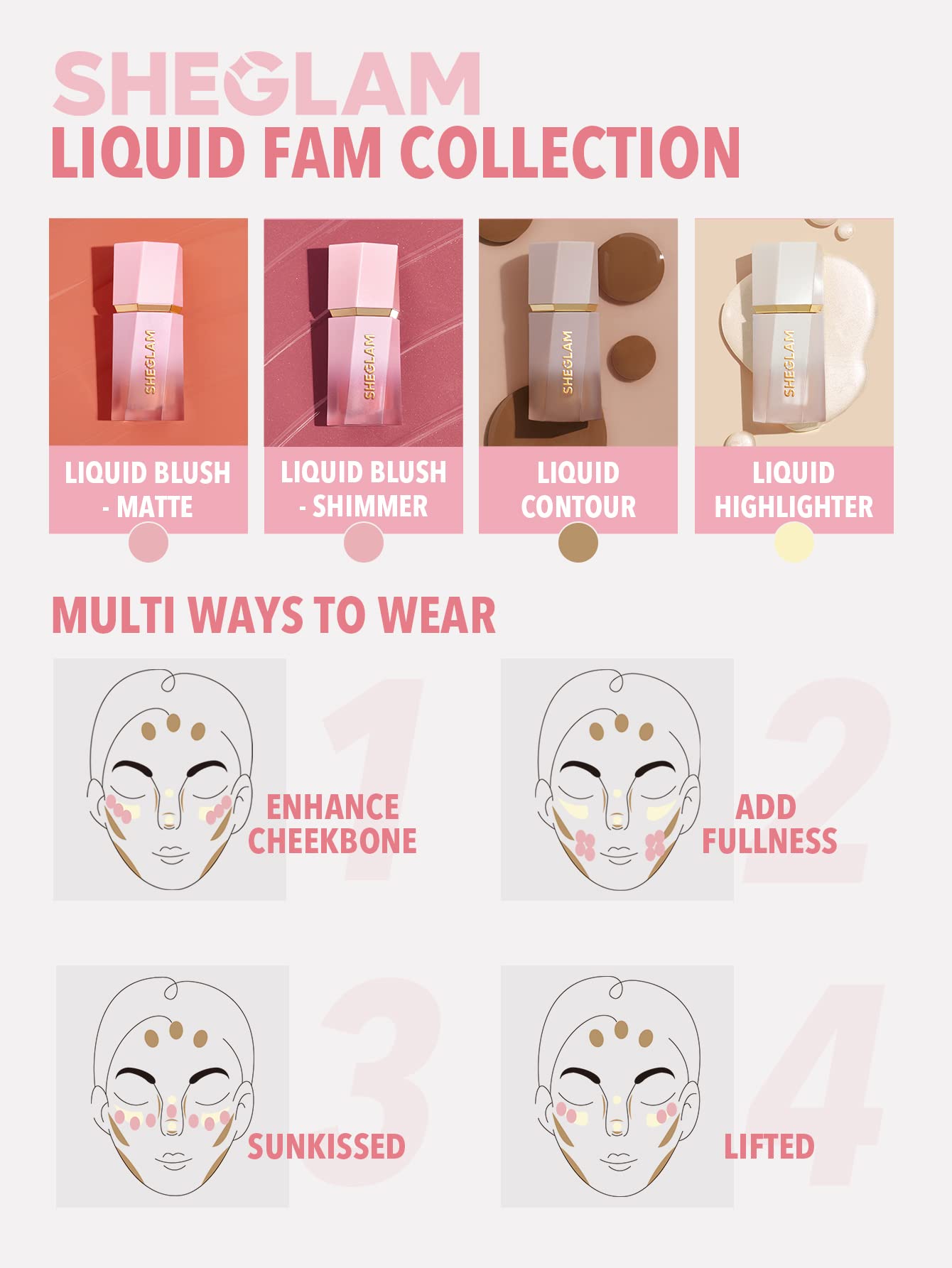 Dispense pump of SHEGLAM Color Bloom for precise control