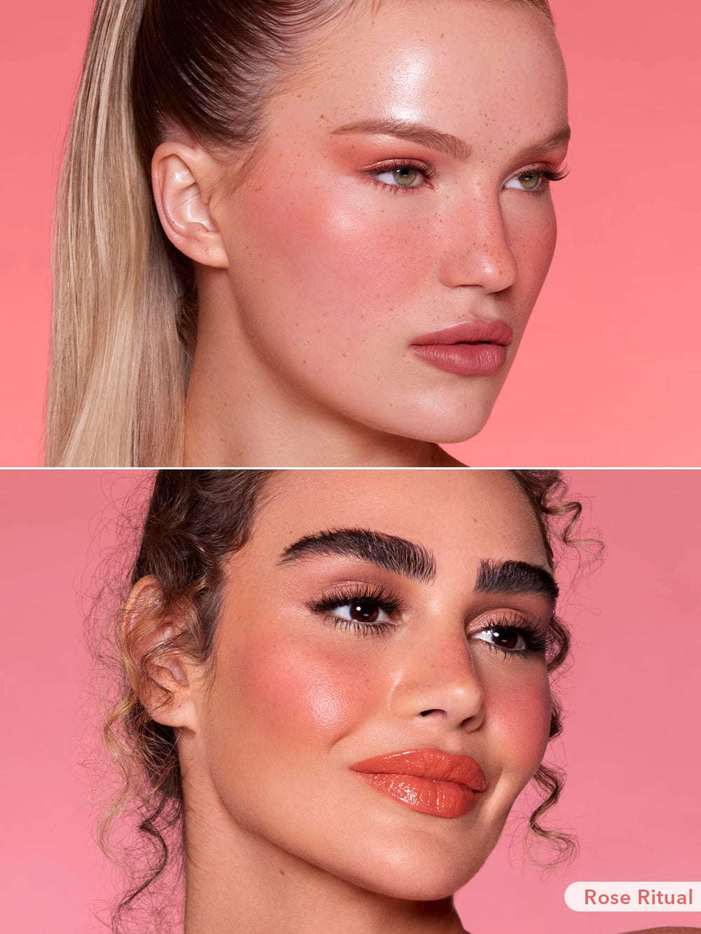 SHEGLAM Color Bloom Liquid Blush Rose Ritual swirl cap close-up