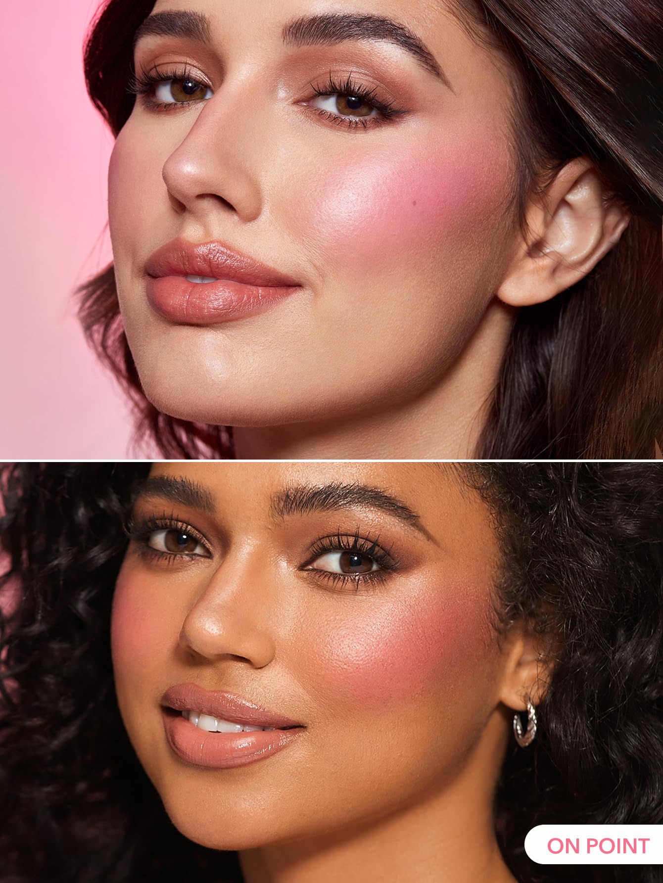 SHEGLAM Color Bloom Liquid Blush swatches showing color payoff and blendability.