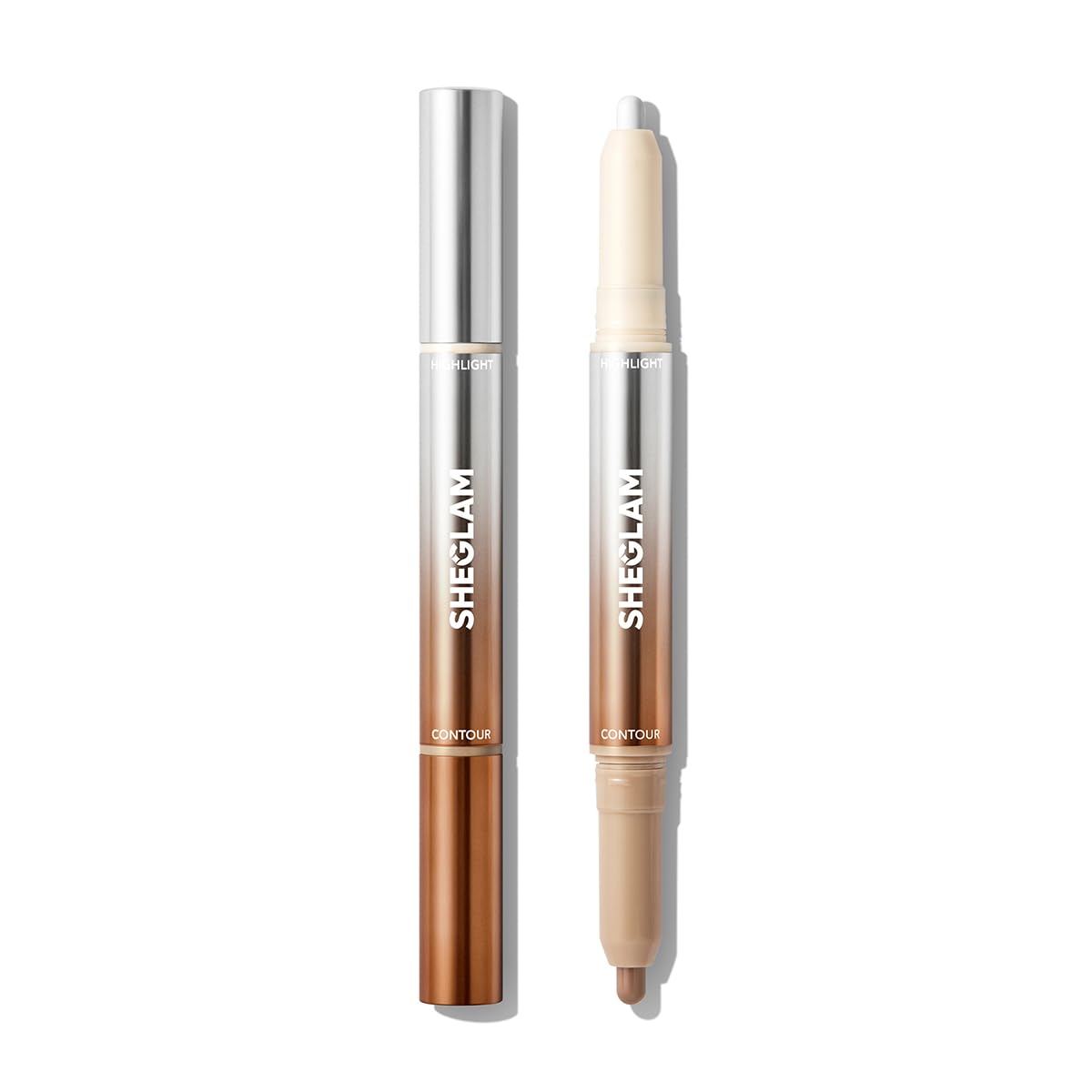SHEGLAM contorno nasal 2-en-1 para definición precisa.