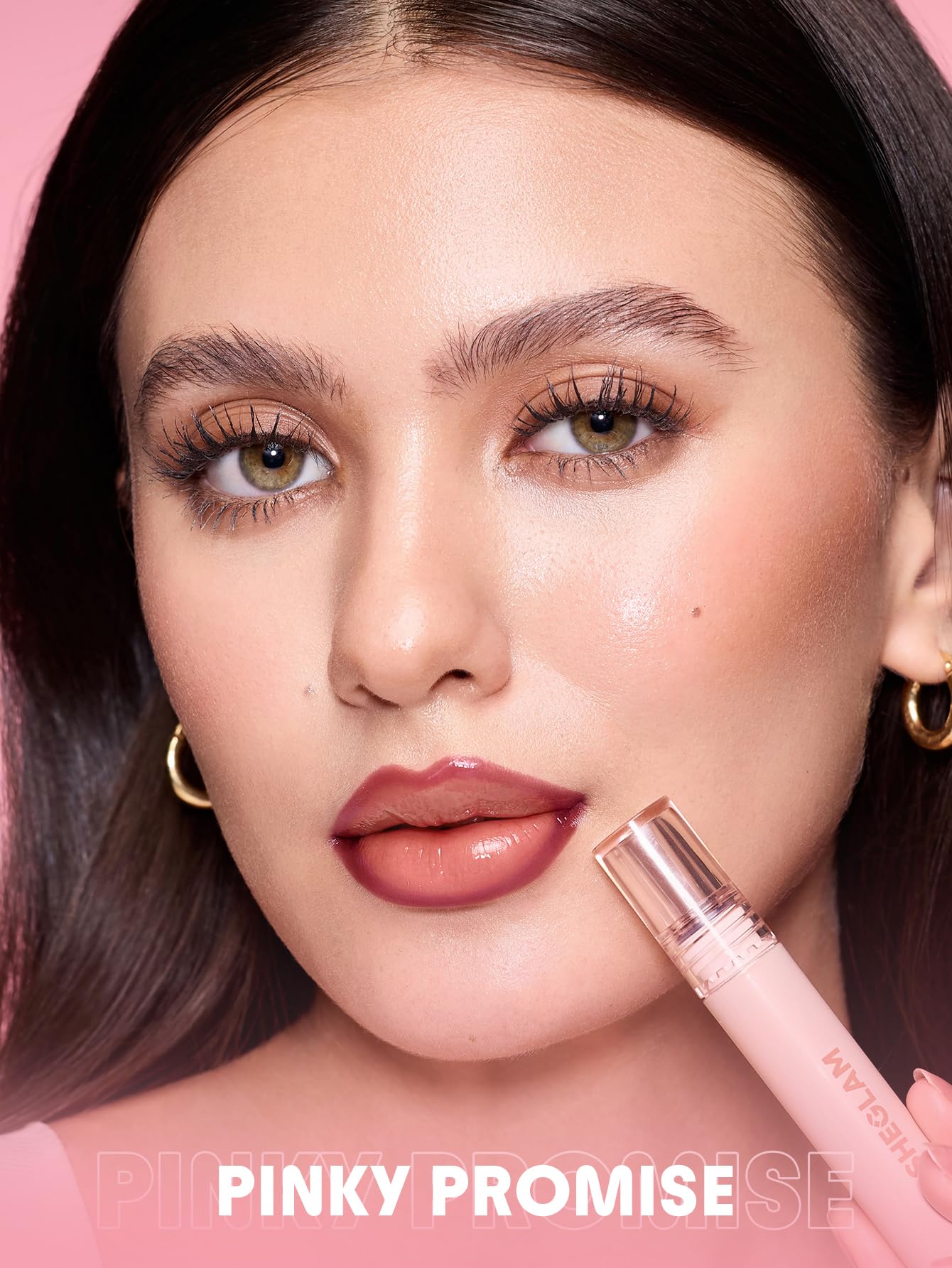 SHEGLAM Easy To Use lip stain steps describe straightforward application.