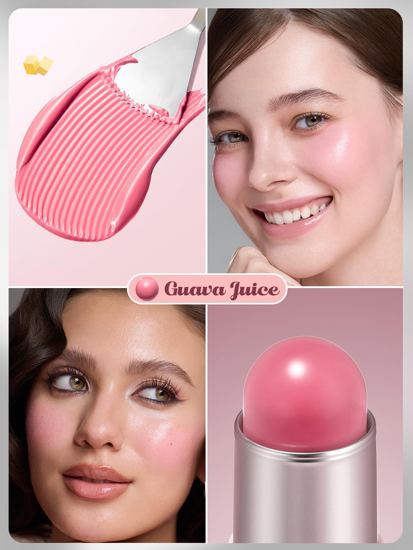 SHEGLAM envase hexagonal compacto y fácil de transportar