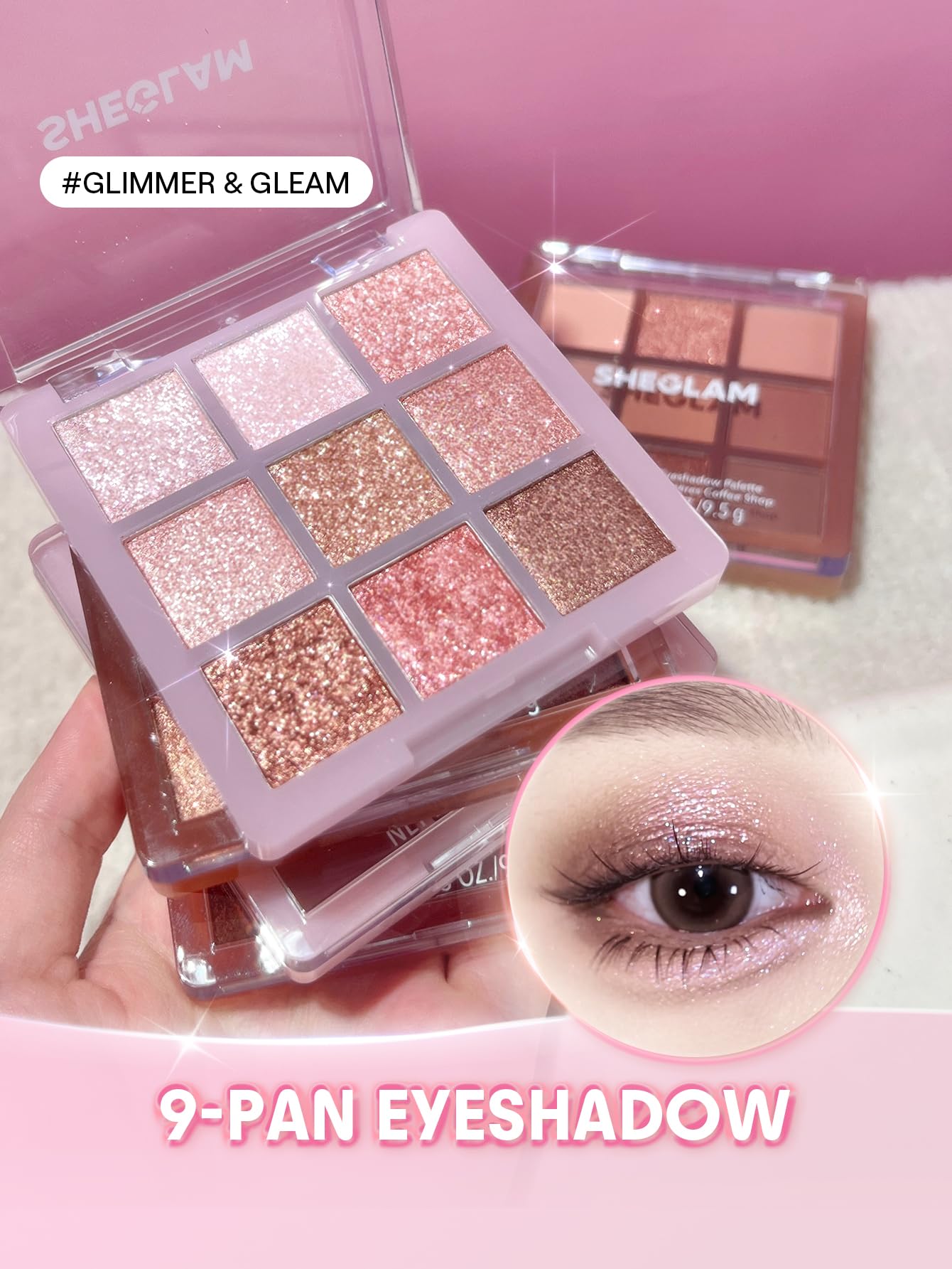 SHEGLAM Blendable formula for smooth, even application.