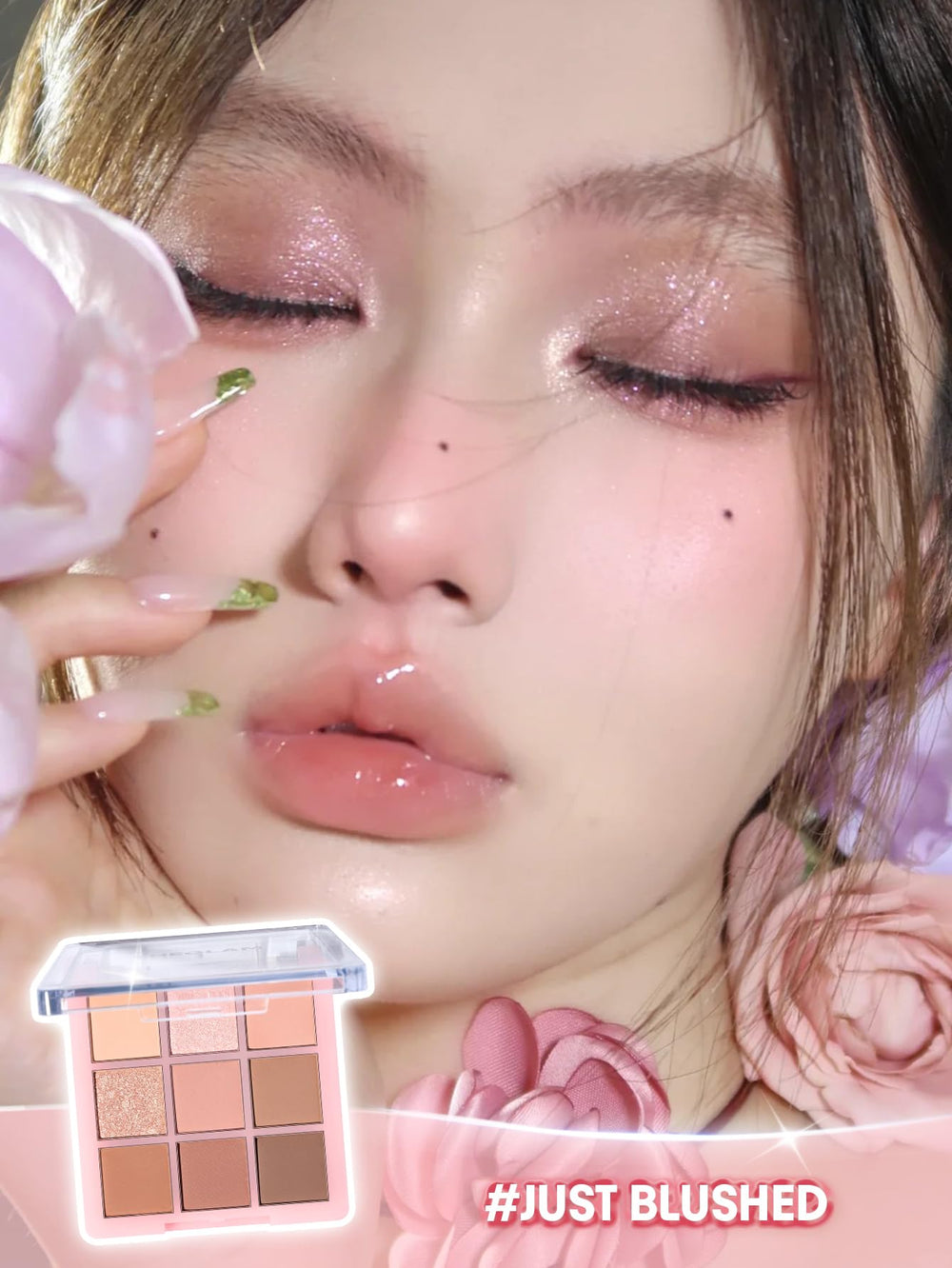 SHEGLAM Eyeshadow Palette long-wearing formula stays put through the day.