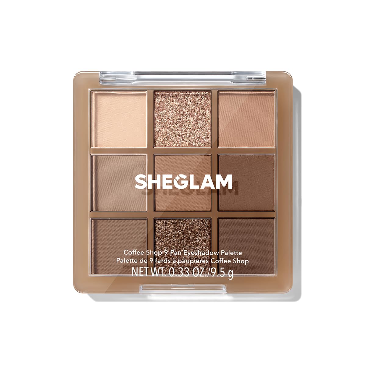 SHEGLAM Eyeshadow Palette soft pink swatches for subtle day-to-night looks